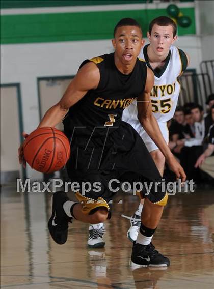 Thumbnail 3 in Canyon @ Canyon (CIF SS Playoffs) photogallery.