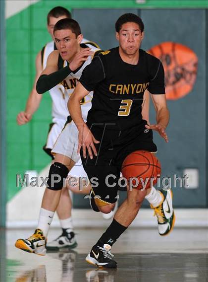 Thumbnail 2 in Canyon @ Canyon (CIF SS Playoffs) photogallery.