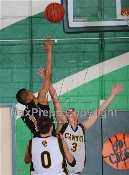 Thumbnail 2 in Canyon @ Canyon (CIF SS Playoffs) photogallery.