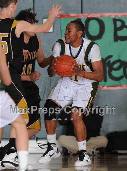 Thumbnail 1 in Canyon @ Canyon (CIF SS Playoffs) photogallery.