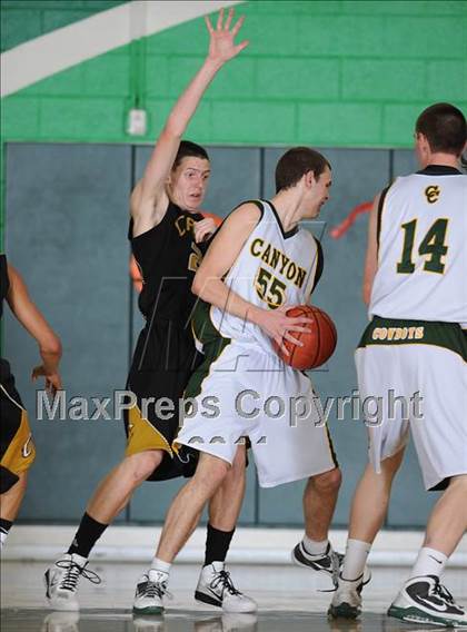 Thumbnail 2 in Canyon @ Canyon (CIF SS Playoffs) photogallery.