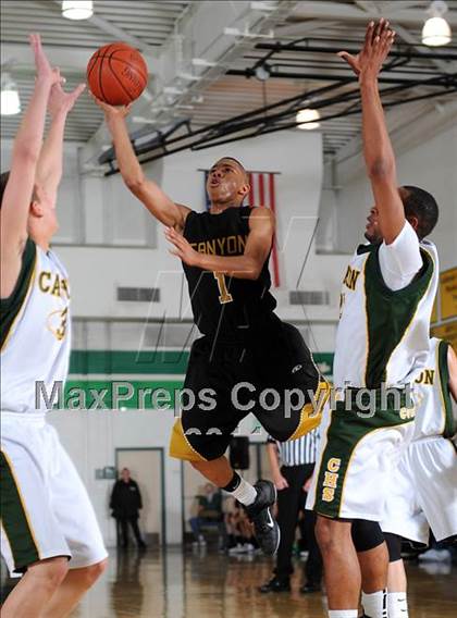 Thumbnail 3 in Canyon @ Canyon (CIF SS Playoffs) photogallery.
