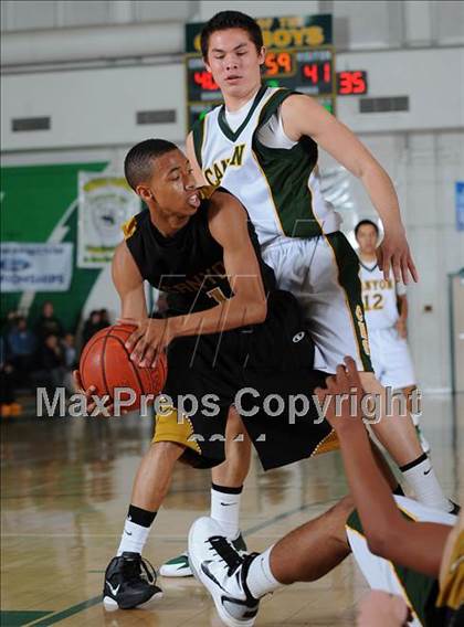 Thumbnail 3 in Canyon @ Canyon (CIF SS Playoffs) photogallery.