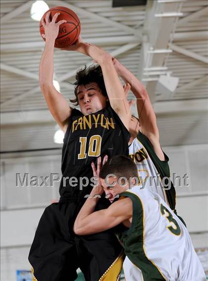 Thumbnail 2 in Canyon @ Canyon (CIF SS Playoffs) photogallery.