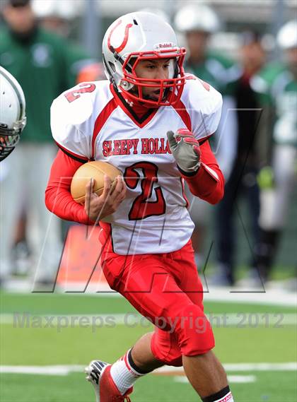 Thumbnail 2 in Sleepy Hollow @ Brewster (Section 1 Class A Semifinal) photogallery.