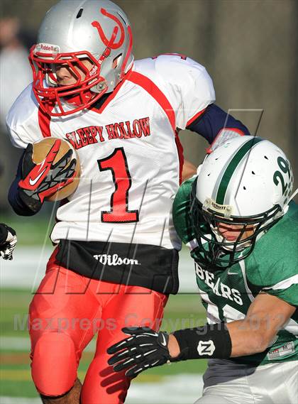 Thumbnail 3 in Sleepy Hollow @ Brewster (Section 1 Class A Semifinal) photogallery.