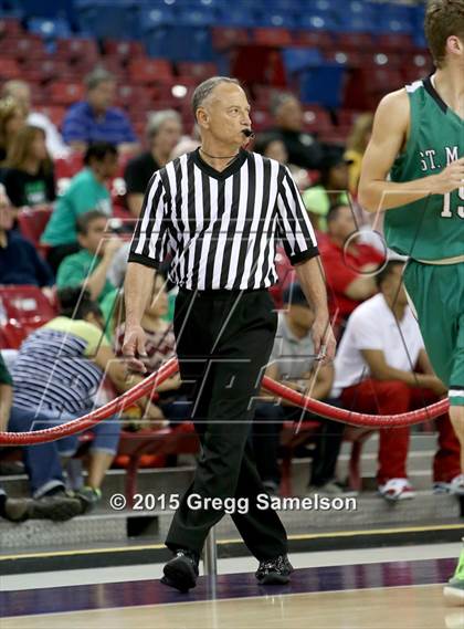 Thumbnail 1 in Modesto Christian vs St. Mary's (CIF SJS D2 Semifinal) photogallery.