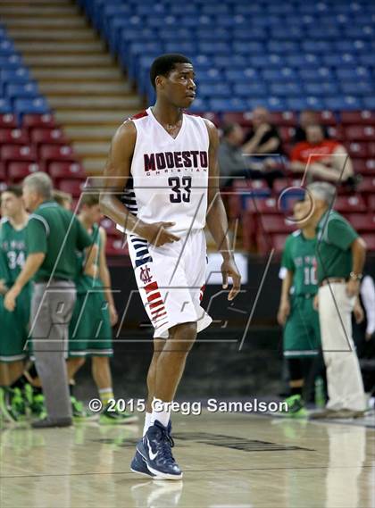 Thumbnail 3 in Modesto Christian vs St. Mary's (CIF SJS D2 Semifinal) photogallery.