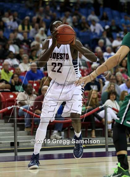 Thumbnail 1 in Modesto Christian vs St. Mary's (CIF SJS D2 Semifinal) photogallery.