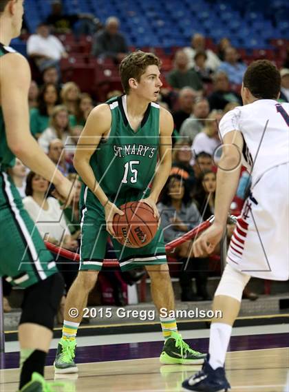 Thumbnail 1 in Modesto Christian vs St. Mary's (CIF SJS D2 Semifinal) photogallery.