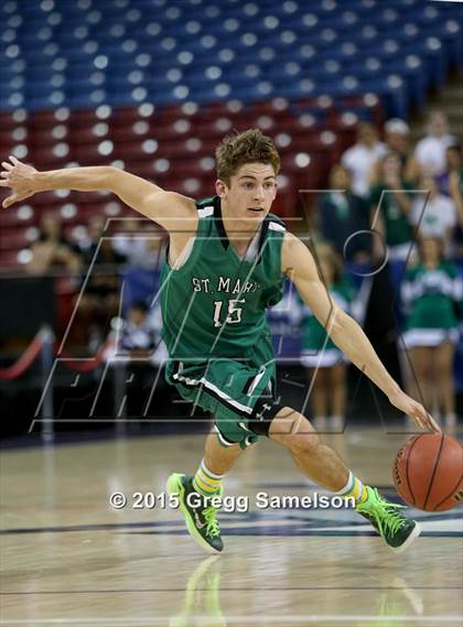Thumbnail 2 in Modesto Christian vs St. Mary's (CIF SJS D2 Semifinal) photogallery.