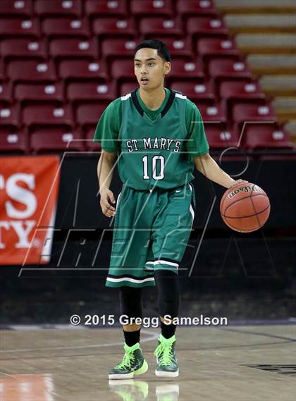 Thumbnail 1 in Modesto Christian vs St. Mary's (CIF SJS D2 Semifinal) photogallery.