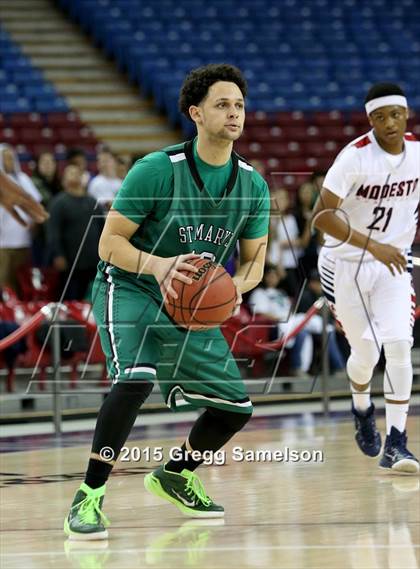 Thumbnail 1 in Modesto Christian vs St. Mary's (CIF SJS D2 Semifinal) photogallery.