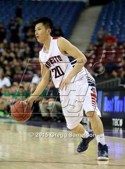 Thumbnail 1 in Modesto Christian vs St. Mary's (CIF SJS D2 Semifinal) photogallery.