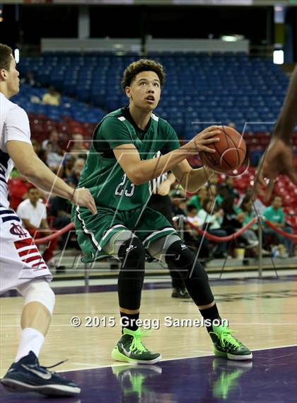Thumbnail 3 in Modesto Christian vs St. Mary's (CIF SJS D2 Semifinal) photogallery.