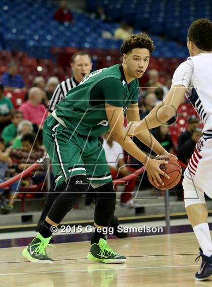 Thumbnail 2 in Modesto Christian vs St. Mary's (CIF SJS D2 Semifinal) photogallery.