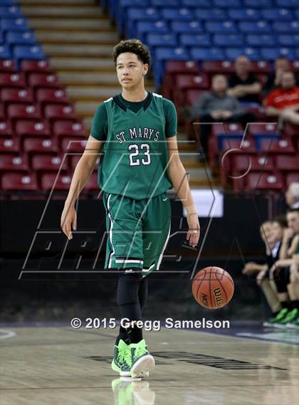 Thumbnail 2 in Modesto Christian vs St. Mary's (CIF SJS D2 Semifinal) photogallery.