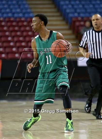 Thumbnail 3 in Modesto Christian vs St. Mary's (CIF SJS D2 Semifinal) photogallery.