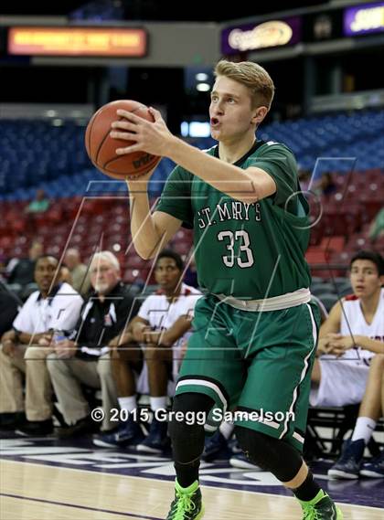 Thumbnail 3 in Modesto Christian vs St. Mary's (CIF SJS D2 Semifinal) photogallery.