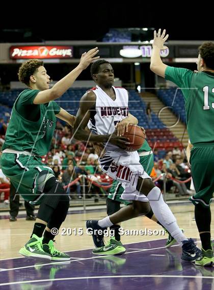 Thumbnail 2 in Modesto Christian vs St. Mary's (CIF SJS D2 Semifinal) photogallery.