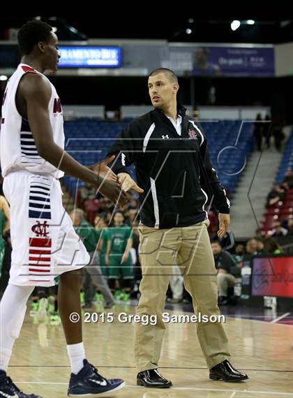 Thumbnail 3 in Modesto Christian vs St. Mary's (CIF SJS D2 Semifinal) photogallery.