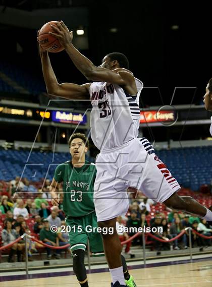 Thumbnail 2 in Modesto Christian vs St. Mary's (CIF SJS D2 Semifinal) photogallery.