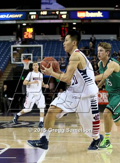 Thumbnail 2 in Modesto Christian vs St. Mary's (CIF SJS D2 Semifinal) photogallery.