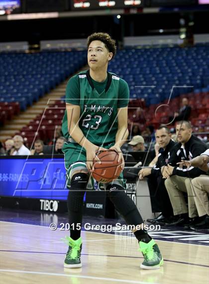 Thumbnail 3 in Modesto Christian vs St. Mary's (CIF SJS D2 Semifinal) photogallery.
