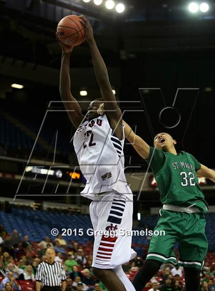 Thumbnail 3 in Modesto Christian vs St. Mary's (CIF SJS D2 Semifinal) photogallery.