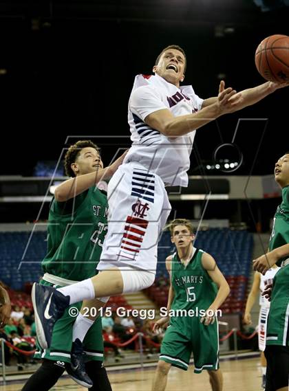 Thumbnail 1 in Modesto Christian vs St. Mary's (CIF SJS D2 Semifinal) photogallery.