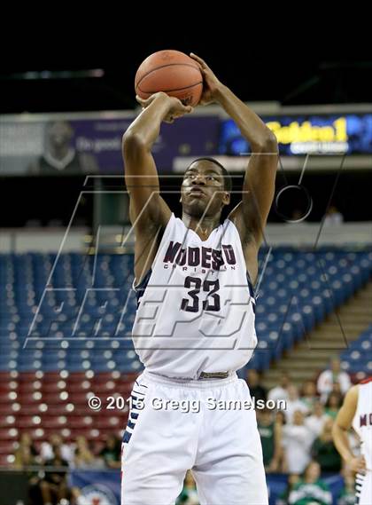 Thumbnail 1 in Modesto Christian vs St. Mary's (CIF SJS D2 Semifinal) photogallery.
