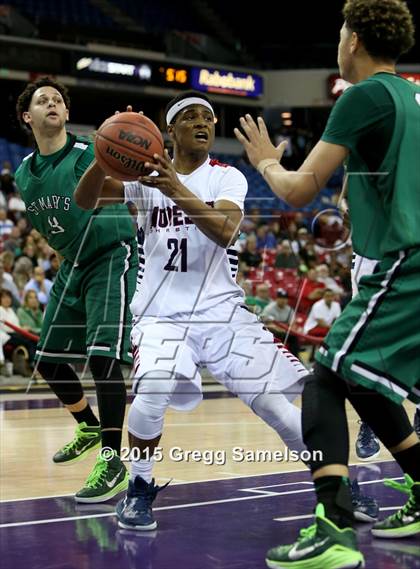 Thumbnail 1 in Modesto Christian vs St. Mary's (CIF SJS D2 Semifinal) photogallery.