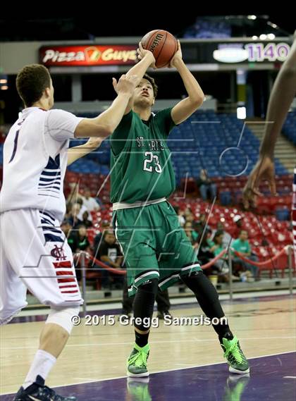 Thumbnail 1 in Modesto Christian vs St. Mary's (CIF SJS D2 Semifinal) photogallery.