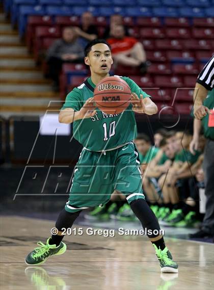 Thumbnail 2 in Modesto Christian vs St. Mary's (CIF SJS D2 Semifinal) photogallery.