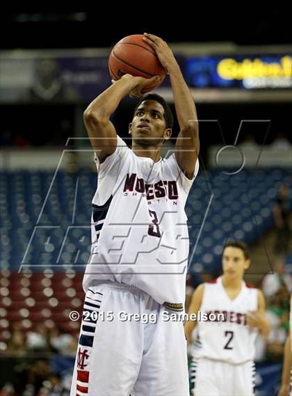 Thumbnail 1 in Modesto Christian vs St. Mary's (CIF SJS D2 Semifinal) photogallery.