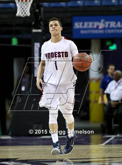 Thumbnail 3 in Modesto Christian vs St. Mary's (CIF SJS D2 Semifinal) photogallery.