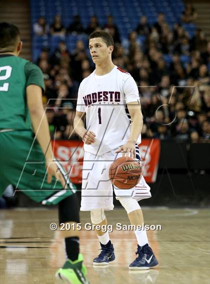 Thumbnail 1 in Modesto Christian vs St. Mary's (CIF SJS D2 Semifinal) photogallery.
