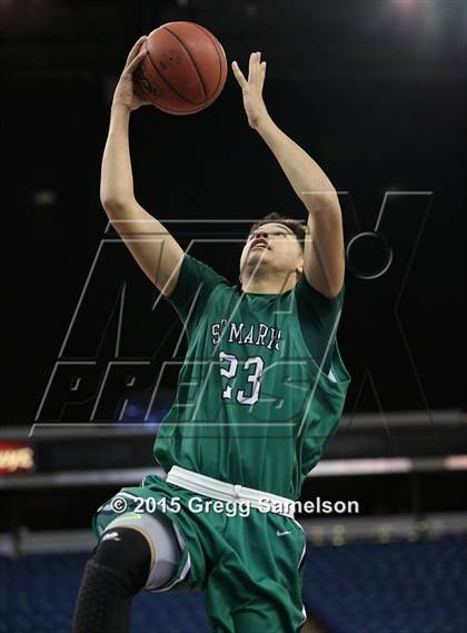 Thumbnail 1 in Modesto Christian vs St. Mary's (CIF SJS D2 Semifinal) photogallery.