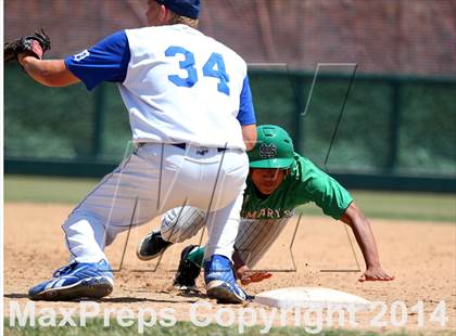 Thumbnail 3 in St. Mary's vs. Davis (CIF SJS D1 Final - Game 2) photogallery.