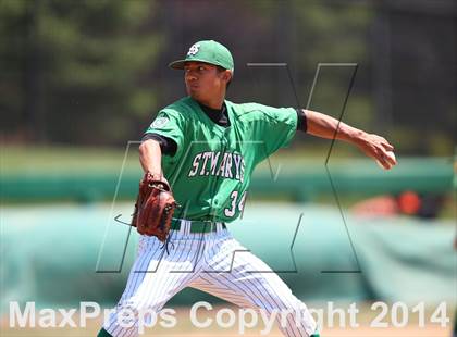 Thumbnail 3 in St. Mary's vs. Davis (CIF SJS D1 Final - Game 2) photogallery.