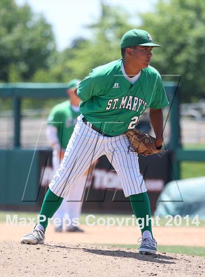 Thumbnail 3 in St. Mary's vs. Davis (CIF SJS D1 Final - Game 2) photogallery.