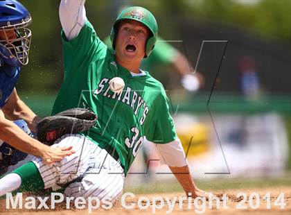 Thumbnail 2 in St. Mary's vs. Davis (CIF SJS D1 Final - Game 2) photogallery.