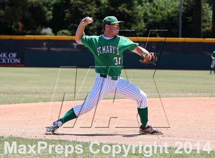 Thumbnail 1 in St. Mary's vs. Davis (CIF SJS D1 Final - Game 2) photogallery.