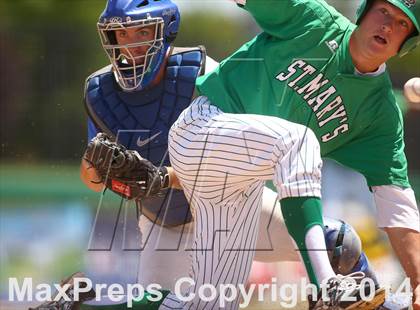 Thumbnail 3 in St. Mary's vs. Davis (CIF SJS D1 Final - Game 2) photogallery.