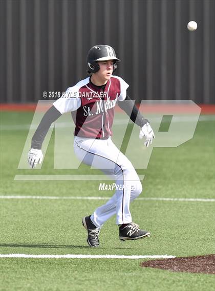 Thumbnail 3 in St. Michael's vs Grace Community (Texas Private School Classic) photogallery.