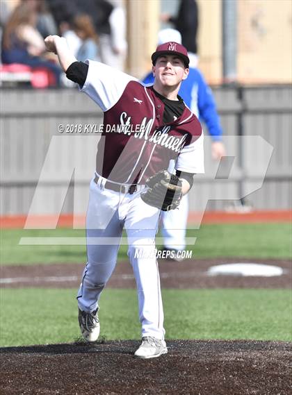 Thumbnail 2 in St. Michael's vs Grace Community (Texas Private School Classic) photogallery.