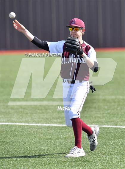 Thumbnail 2 in St. Michael's vs Grace Community (Texas Private School Classic) photogallery.