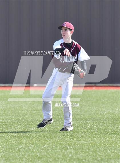 Thumbnail 3 in St. Michael's vs Grace Community (Texas Private School Classic) photogallery.