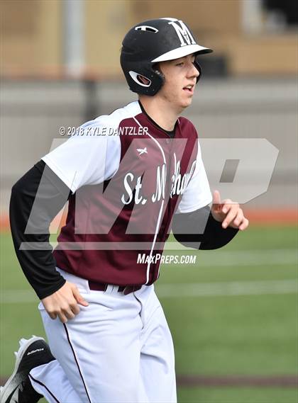 Thumbnail 2 in St. Michael's vs Grace Community (Texas Private School Classic) photogallery.