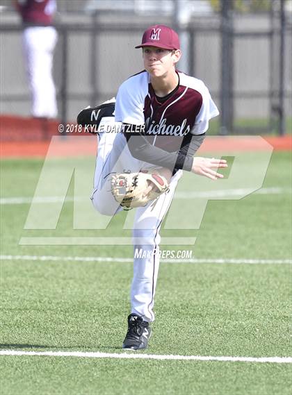 Thumbnail 1 in St. Michael's vs Grace Community (Texas Private School Classic) photogallery.